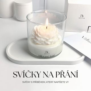 Svíčky s příběhem, který napíšete vy. 🎁 Darujte víc než jen plamen. Vytvořte svíčku s vlastním názvem či vzkazem – jemný,...