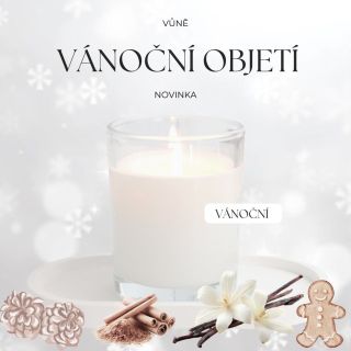 Nová vůně Vánoční objetí ❤️ 🎄 Vánoce jsou za dveřmi. Koledy, vánoční stromek a výzdoba. 🕯️ Vůně perníčků i vanilkových...